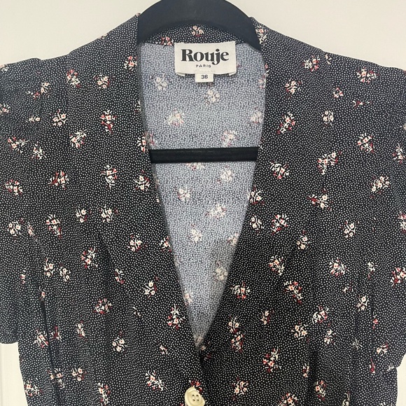 NWOT, Rouje, midi dress. Sold Out online - Picture 4 of 4